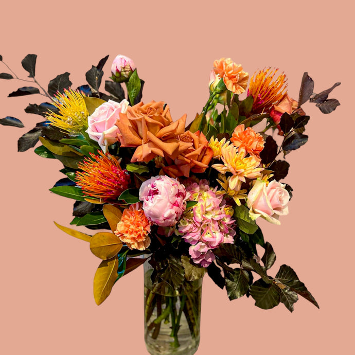 Birthday Flower Bouquet | Sienna Rose Flower | Emporio Home & Flowers