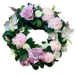 Load image into Gallery viewer, Pink Flower Wreath