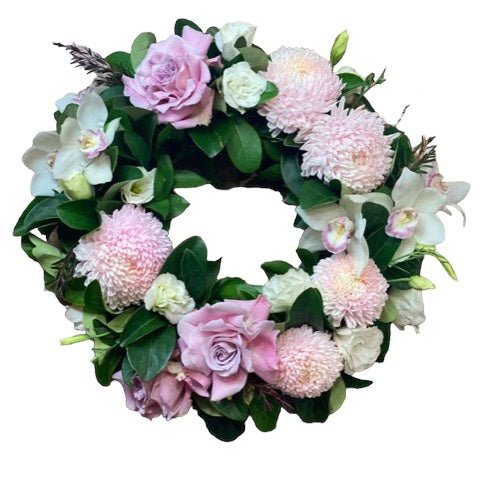 Pink Flower Wreath | Pink Summer Wreath | Emporio Home & Flowers